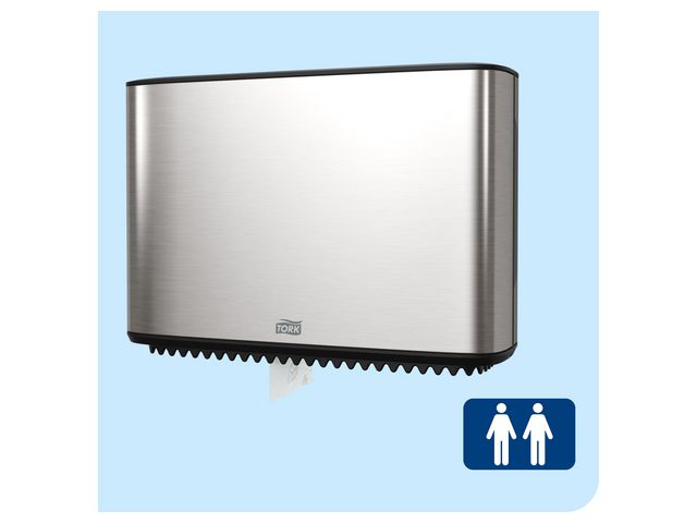 Dispenser TORK T2 Jumbo Mini rostfri